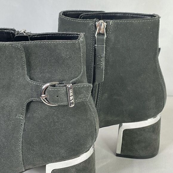 DKNY NWOT Corrie Suede Heeled Boot - Women’s 7 1/2 - Picture 5 of 9